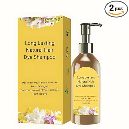 Japanese Herbal Hair Dye Shampoo.